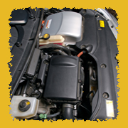 Hybrid vehicle engine