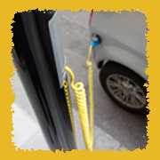 Electric car plug