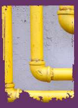 Gas pipes