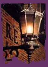Natural gas street light