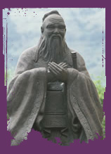 Confucius statue